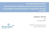 Transforming the NHS - Stephen Shortt