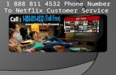 1 888 811 4532 Phone Number To Netflix Customer Service