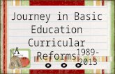 Journey in basic education curricular reforms