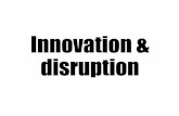 Innovation og disruption i 2016