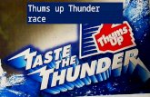 Thums UP Thunder Race app ppt