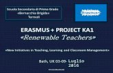Erasmus Plus Course, Bath 2016