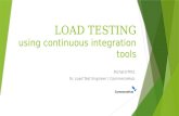 Load Testing using Continuous Integration tools