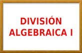 División algebraica i   4º