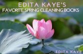 Edita Kaye's Favorite Spring Cleaning Books