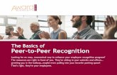 The Basics of Peer-to-Peer Recognition