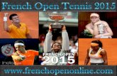 French Open Nadal vs Almagro 2015 Live
