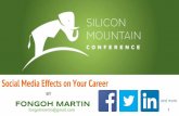 Social media effects on your career