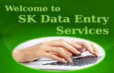 Professional Data entry offline India