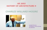 CHARLES WILLARD MOORE DESIGN PRINCIPLES