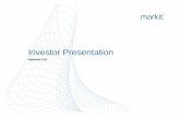 Markit Investor Presentation - September 2015