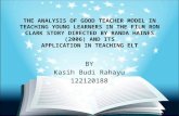 The analysis of good teacher model in teaching