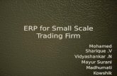 ERP for Small Scale Trading Firm