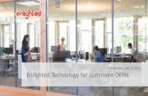 Enlighted Technology for Luminaire OEMs