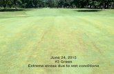 2015 Course Conditions