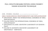 Full mouth rehabilitation using pankey mann schulyer technique