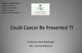 Could Cancer Be Prevented?!