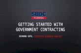 Getting started with government contracting