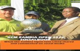 KCM Zambia Open Social Photo book: What Zambia Open Golf fans liked, commented and shared in social media