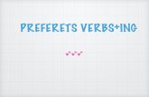 Preferents verbs+ing