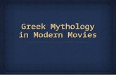 Greek mythology influence