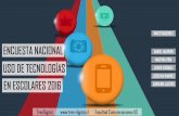 Informe UC Uso de Tecnologías Escolares 2016