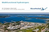 Multifunctional hydrotropes