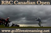 Golf RBC Canadian Open live streaming