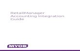MYOB RetailManager: Accounting Integration Guide