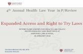 Christine Mitchell, "Expanded Access and Right to Try Laws"