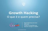 Rio Info 2015 – Growth Hacking o que é e quem precisa - Bruno costa