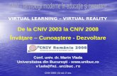 CNIV 2008, Conferinţa Naţională de Învăţământ Virtual by Marin Vlada