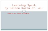 Learning spark ch10 - Spark Streaming
