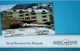 Apple Country Resorts - Known for its Hospitality