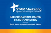 Как создаются сайты в StarMarketing