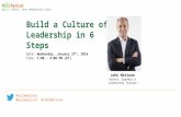 Wild Apricot Free Expert Webinar: Build a Culture of Leadership in 6 Steps