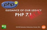 PHP 7.1 : elegance of our legacy