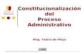 ENJ-100 Constitucionalizaci³n del Proceso Administrativo