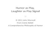 Humor as play pp with mp3s