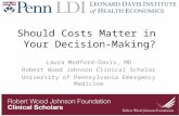 Should costs matter in healthcare decision making?- 2015 Policy Prescriptions® Symposium