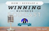 How to Develop a Winning Business Podcast