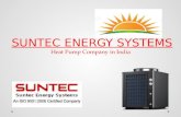 Suntec Energy System - Heat Pumps in India