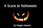 A scare at halloween