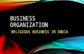 RELIGIOUS BUSINESS IN INDIA