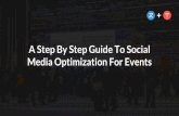 A Step By Step Guide to Social Media Optimization For Events