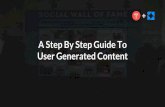 A Step By Step Guide To User Generated Content
