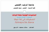 Java arrays/ By : Salem_Adrugi
