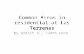 Common areas in residential at Las Terrenas
