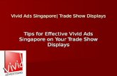Vivid Ads Singapore | Trades Show Display