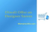 Diwali Offer on Designer Sarees
